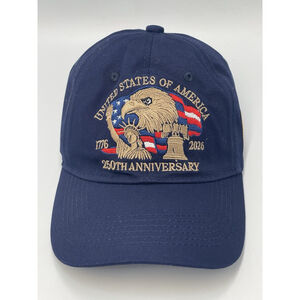 USA 250th Anniversary Cap American Navy Adjustable Patriotic Trucker Hat Sunhat